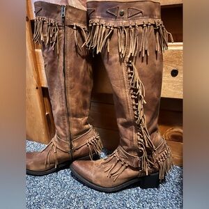 Old Gringo Nikka 17 fringe boots